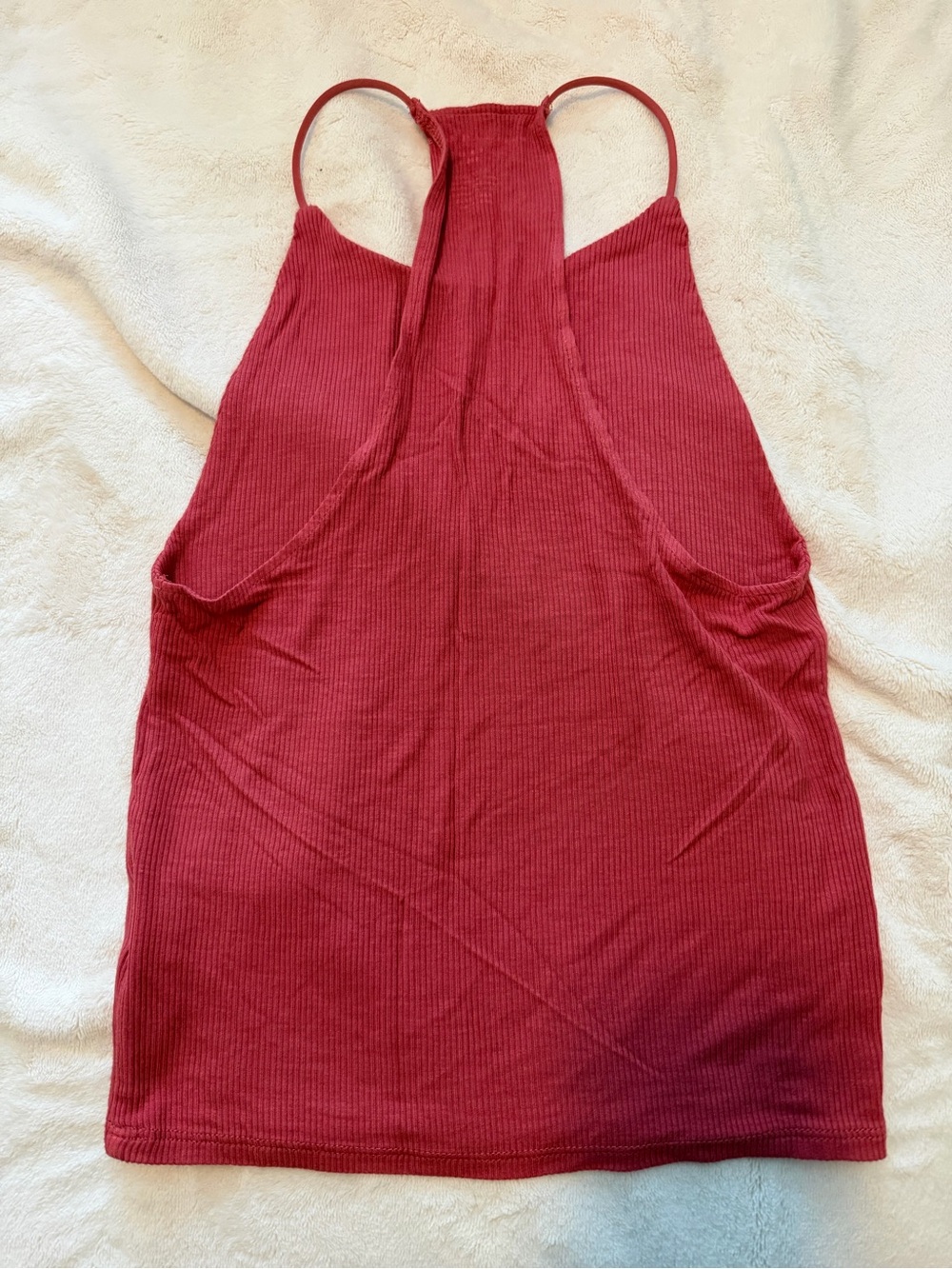 American Eagle Outfitters Ribbed Racerback Tank - Picture 2 of 3